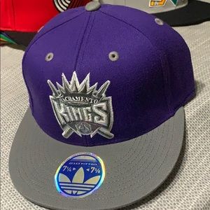 Sacramento Kings Adidas Flexfit 7 1/4- 7 5/8 hat